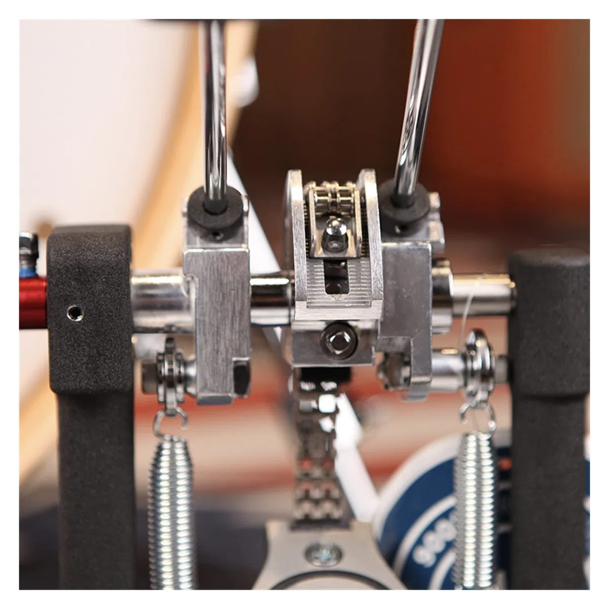 TSTS Drum Foot Kick Doppelkette Trommelsatz Doppelschritt Hammertrommel Doppelschritt