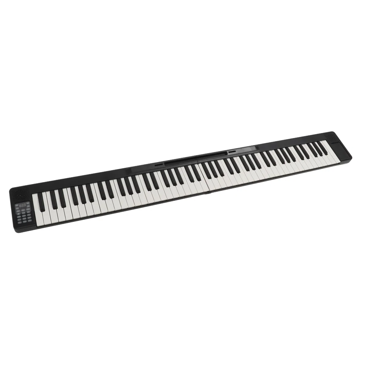 Yctze Zusammenklappbare Klaviertastatur, Tragbares Zusammenklappbares Klavier, 88 Tasten, Multifunktional, Digital, mit Lautsprecher, Musikinstrumente/Keyboards und MIDI/Keyboards/tragbare und