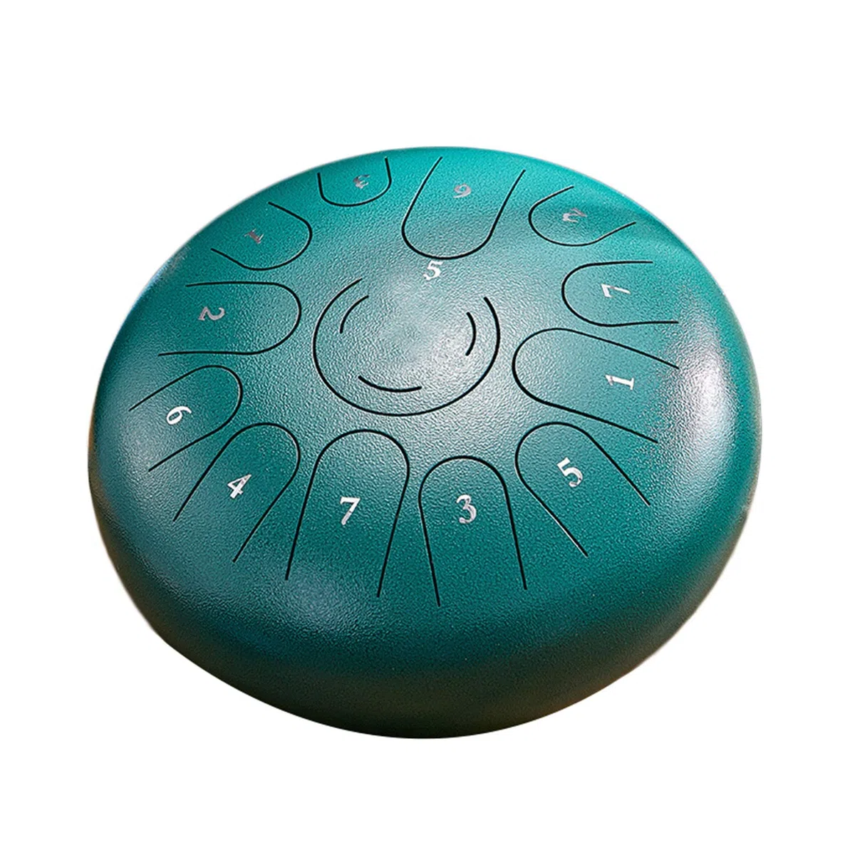 Stahlzunge Trommel 12-Zoll-13-Ton-Percussion-Instrument Für Persönliche Meditation, Yoga, Zen, Einschließlich Tragbarer Trommeln, Schläger, Fingerspitzen, Klebrige Notizen (Color : A)