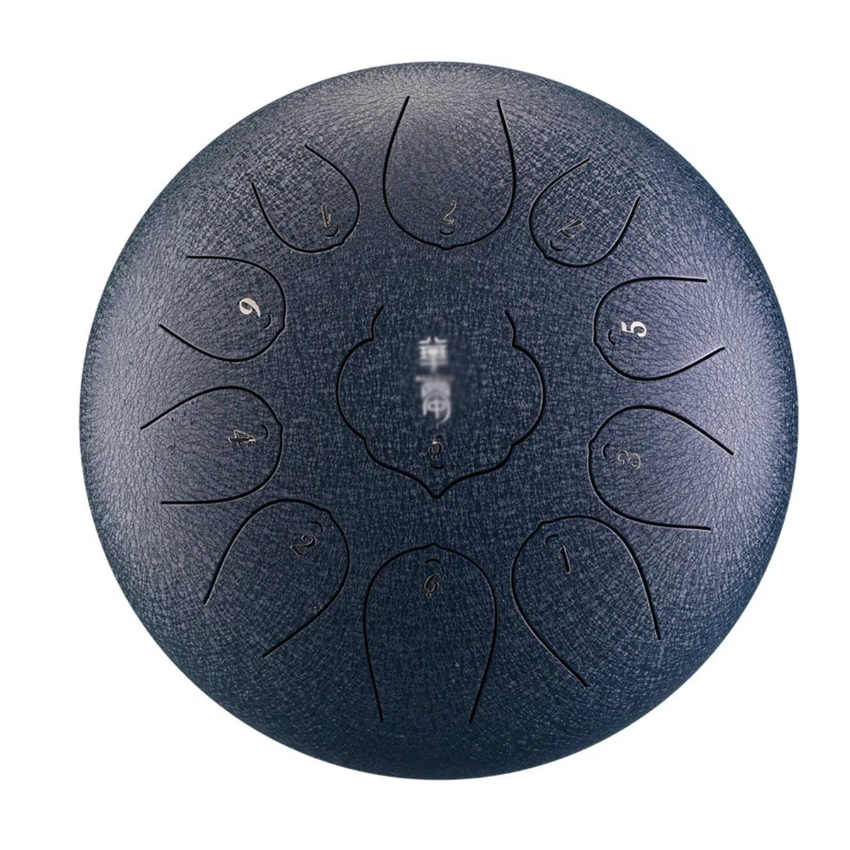 Stahlzunge Trommel 12 Zoll 11 Anmerkungen, Manuelle Percussion Tambourine, Mit Schlägeln, Tonic-Aufkleber, Reisetasche, Yoga, Meditation, Musiktherapie (Color : A)