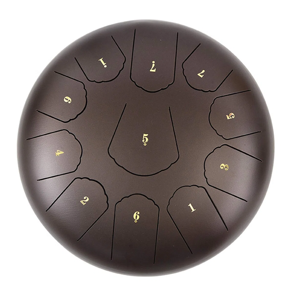 Stahlzunge Trommel 12-Zoll-11-Anmerkungs-Percussion-Instrument, Einschließlich Tragbarer Trommeln, Schläger, Fingerspitzen Und Klebrigen Noten, Yoga Rehabilitation Meditation (Color : D)