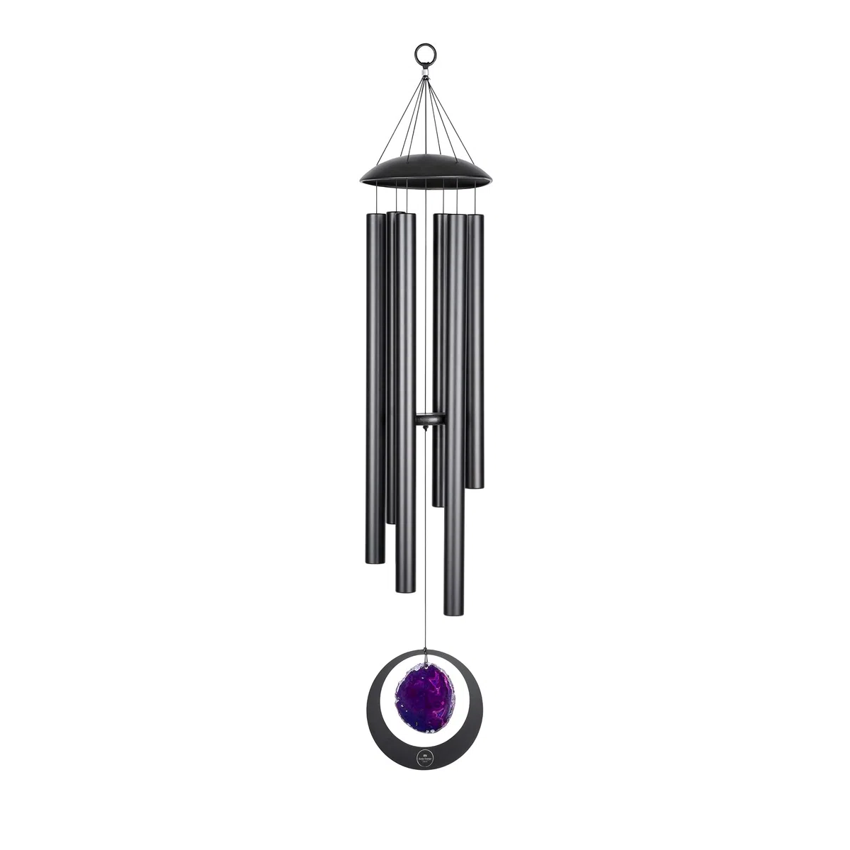 Sonic Energy 50" Purple Agate Meditation Chime, Schwarz (MCDT50ABK)