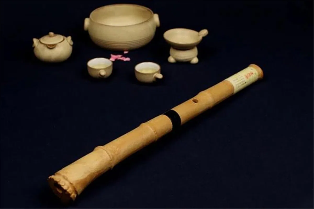 Harz Shakuhachi 5 Löcher D Tune Holz Instrument Youdi Mit Wurzel Nicht Nanxiao Profis Bambusflöte