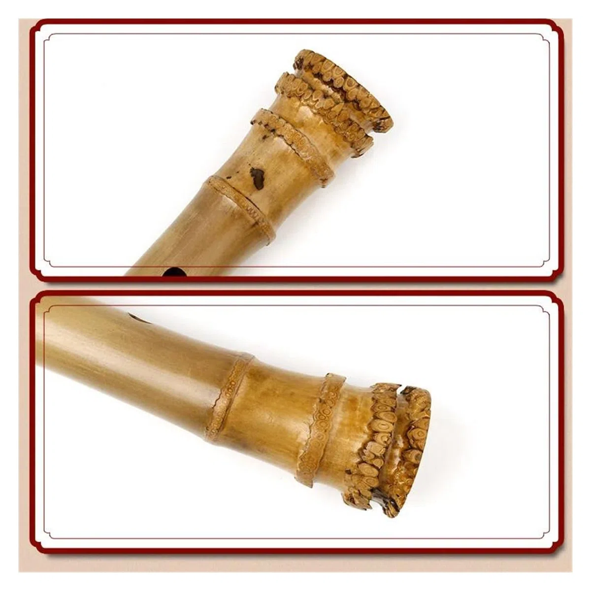 Professionelle Bambusflöte Für Erwachsene 1.8 Shakuhachi 5 Loch Holzmusikinstrument Bambusflöte