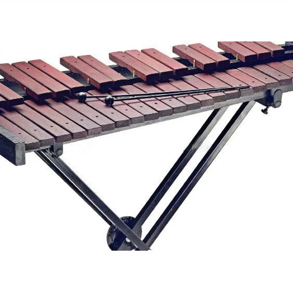 37-töniges Xylophon aus rotem Holz mit Ständer für den professionellen Einsatz