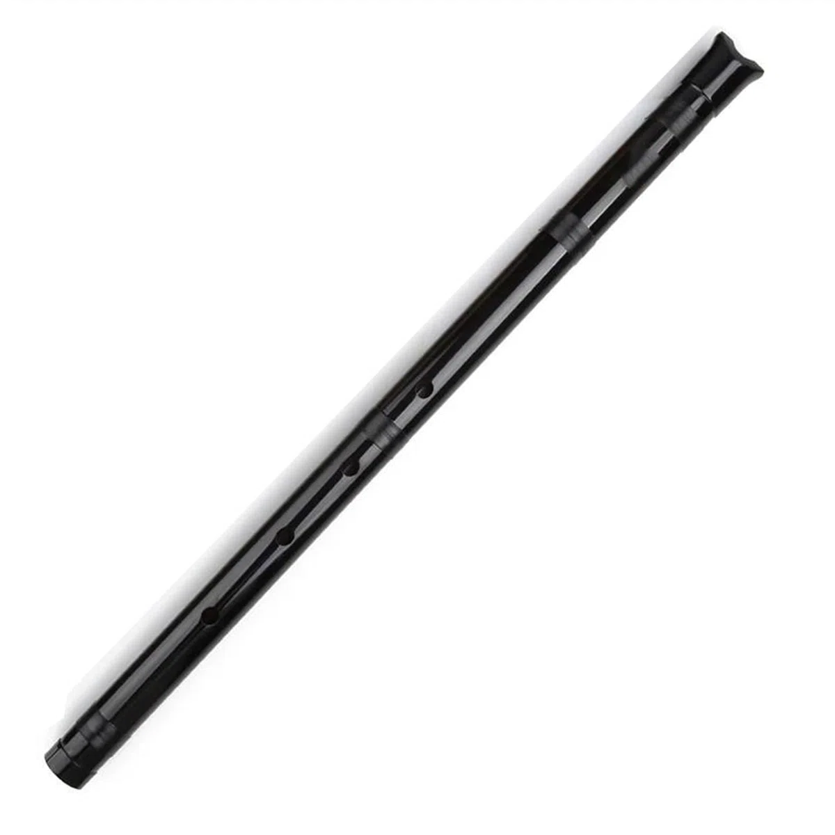 D-Taste 5-Loch selbstgemachte vertikale Bambusflöte Holzblasinstrument Shakuhachi mit Tasche Traditionelle Bambusflöte Musikinstrument (Color : Bk2)