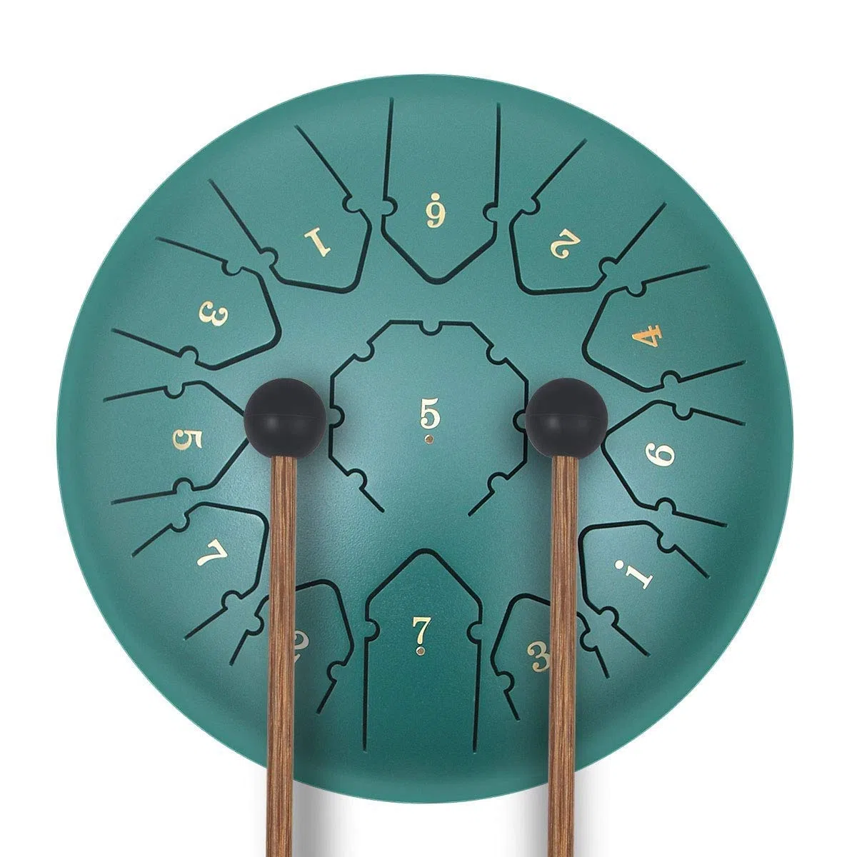 12-Zoll-Stahlzunge-Trommel In C-Major, 13 Erwachsene Trommel/Kind Drum Percussion Instrumentenkit, Verwendet Für Yoga-Meditation, Musiktherapie