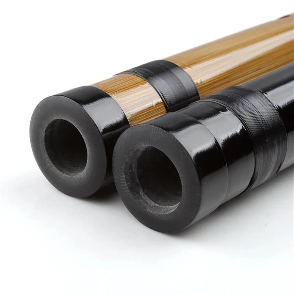 D-Taste 5-Loch selbstgemachte vertikale Bambusflöte Holzblasinstrument Shakuhachi mit Tasche Traditionelle Bambusflöte Musikinstrument (Color : Bk2)