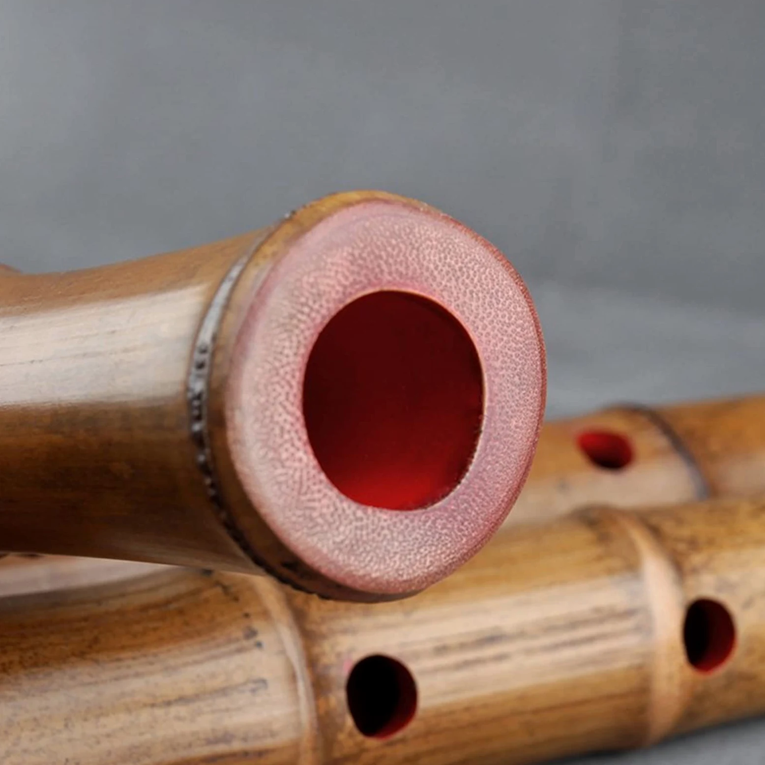 Bambusflöten Shakuhachi 5-Loch Musikinstrumente Aus Holz Bambus Vertikalflöte Mit Wurzel
