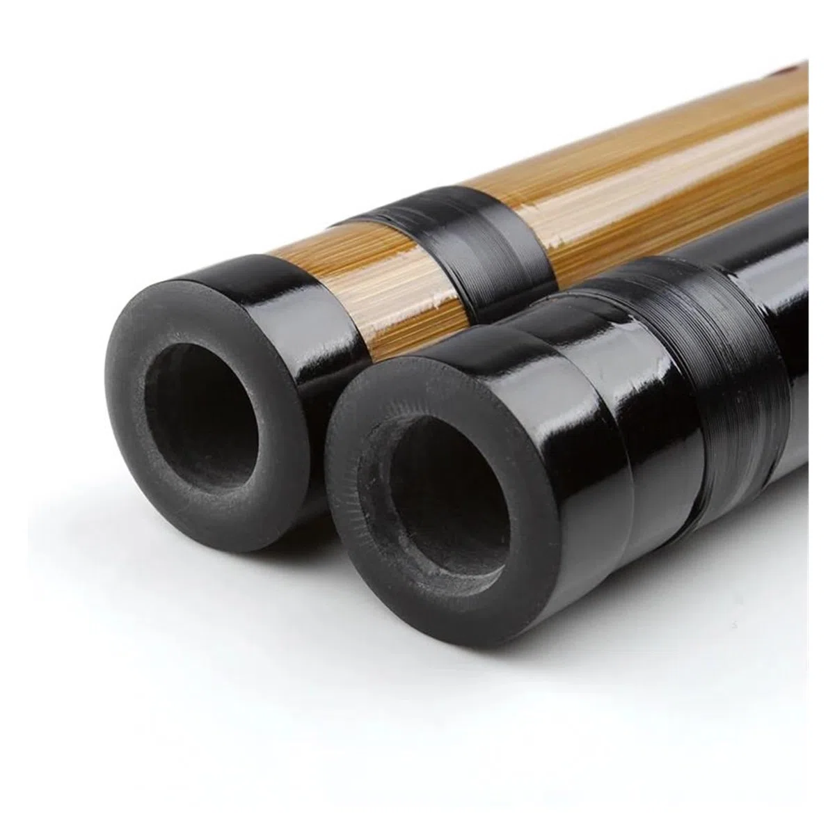 Professionelle Bambusflöte Für Erwachsene Bambusflöte D Tonart Shakuhachi Holzblasinstrument Mit Tasche 5 Löcher Geeignet Für Anfänger(Bamboo)