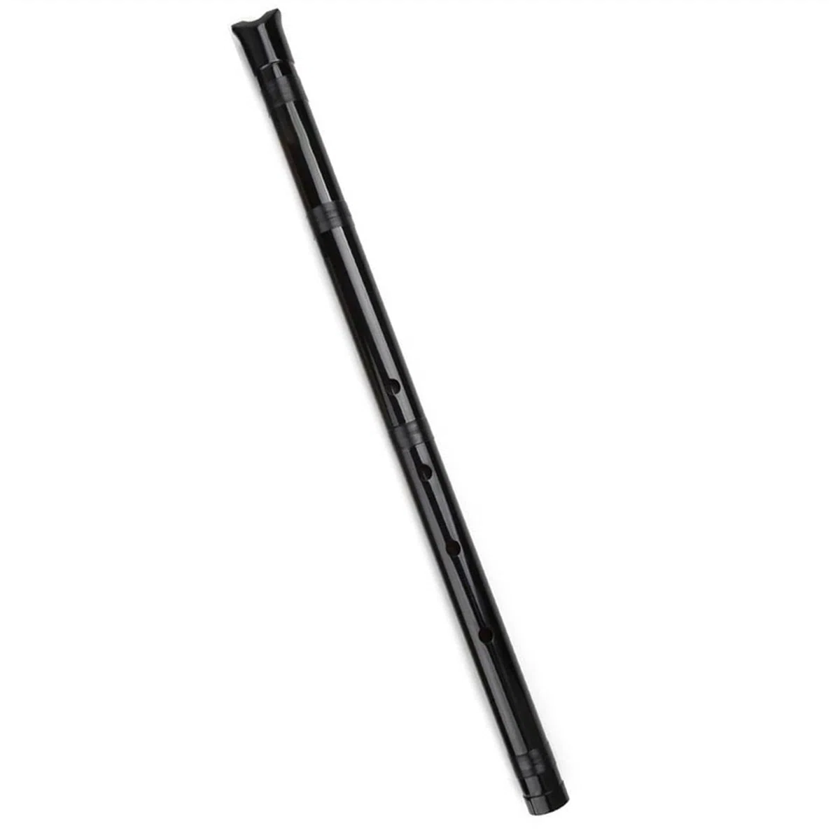 D-Taste 5-Loch selbstgemachte vertikale Bambusflöte Holzblasinstrument Shakuhachi mit Tasche Traditionelle Bambusflöte Musikinstrument (Color : Bk2)